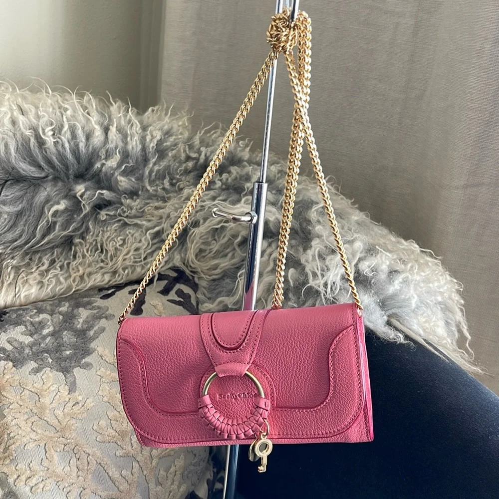 NWOT See By Chloe pink Bag Wallet